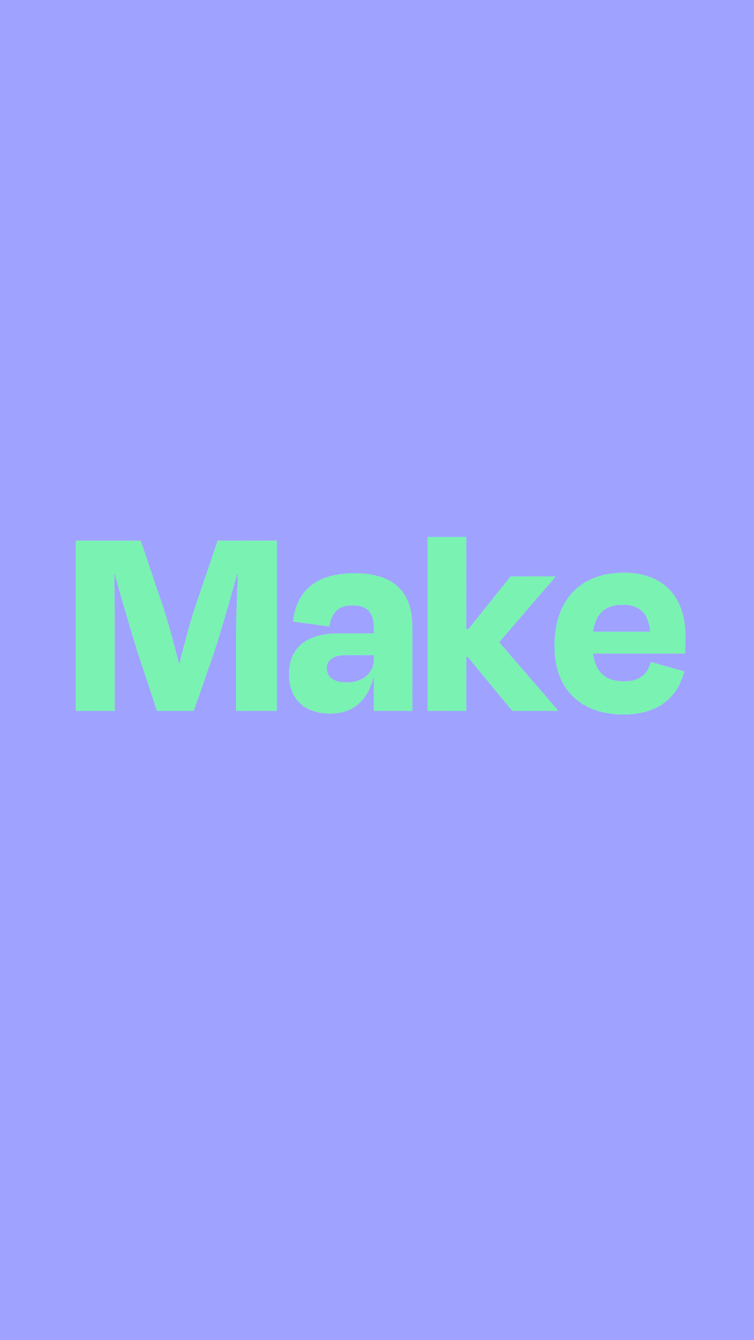 Make Space Banner (Mobile)